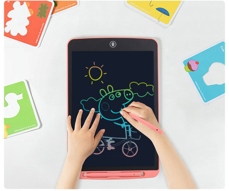 工厂直销新品彩色LCD液晶手写板书写板电子画板6.5寸8.5寸10寸12寸手绘板 详情1