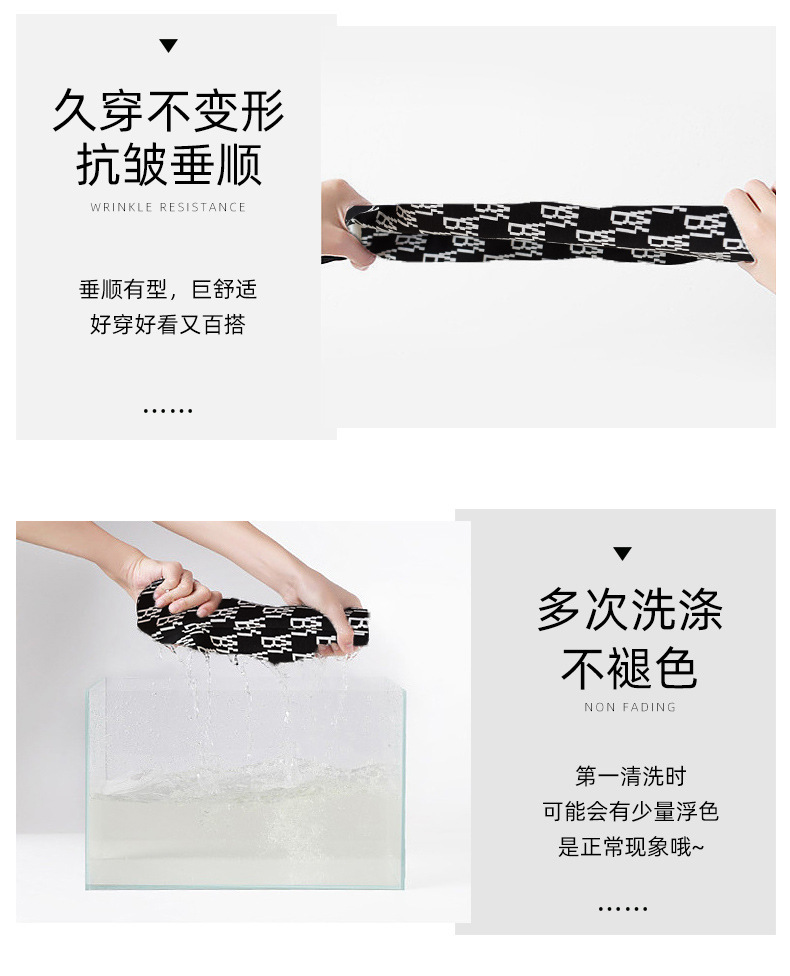 Wide-leg pants for women in 2021, high-waisted and slimming casual pants, spring and autumn Korean style letter loose straight-leg pants, long pants trend pic 10