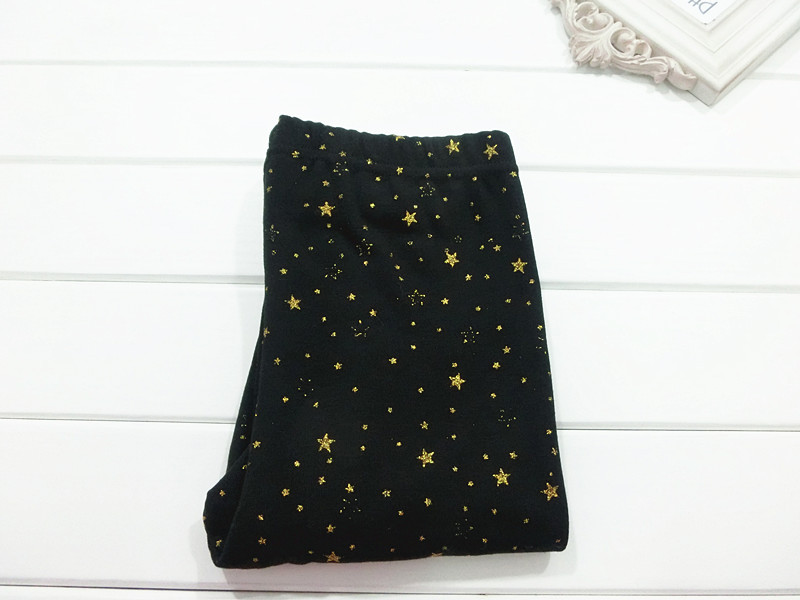 The new basic slimming style from Dongdaemun, South Korea, featuring star-studded nine-inch skinny leggings pic 44