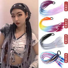 新款鱼线发帘假发长卷发接发片 可自由调节一片式无痕假发接发片详情26