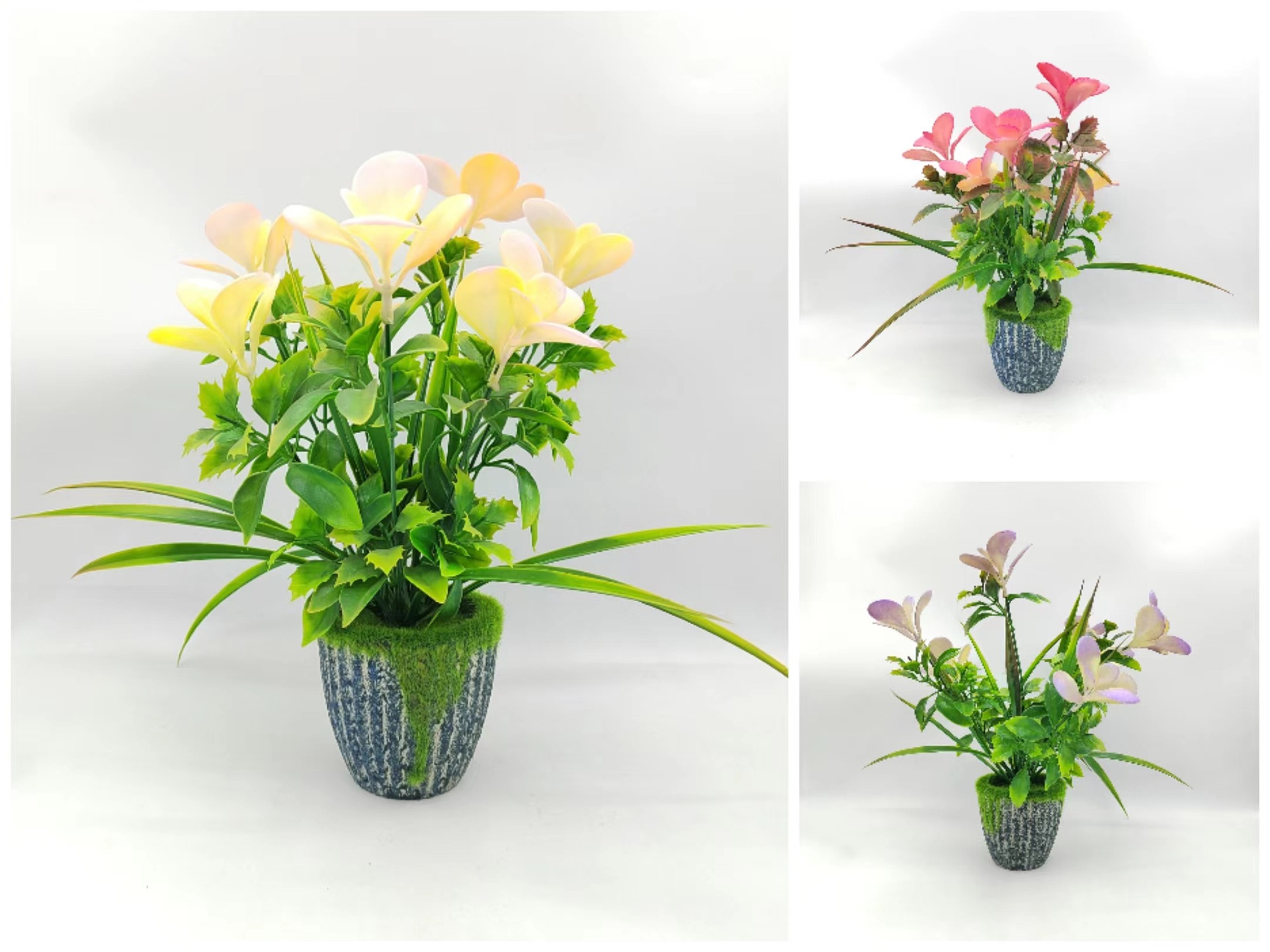 Hongsheng Simulation Craft home beautification and decoration ornaments, simulation flowers, hotel shooting ornaments and props, garden artificial flowers pic 4