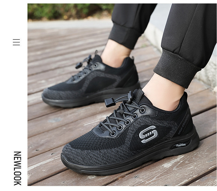 Zuli Senior shoes, anti-slip walking shoes, shoes for middle-aged and elderly mothers, terahertz permanent magnet vibration massage and magnetic therapy shoes pic 65