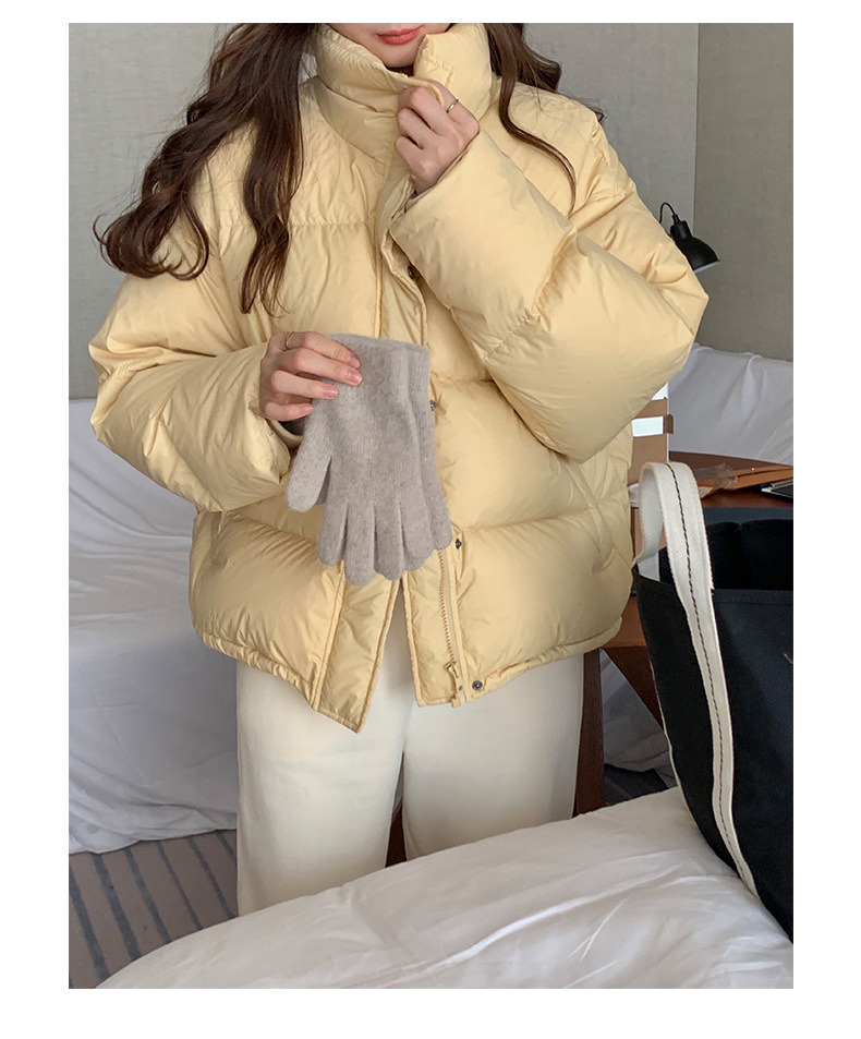 TG90% White duck down thickened down jacket for Women 2021 Winter New stand-up Collar Coat 15580(same style as 13519) pic 42
