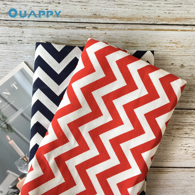 1.5cm wavy printed canvas polyester-cotton 8-amp bag, throw pillow, picnic mat, beach bag, Indian tent fabric pic 20