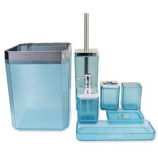 Wholesale plastic mouthwash cups, bathroom sets, brushing and toiletries, hotel bathroom supplies, Amazon trash can sets pic 5
