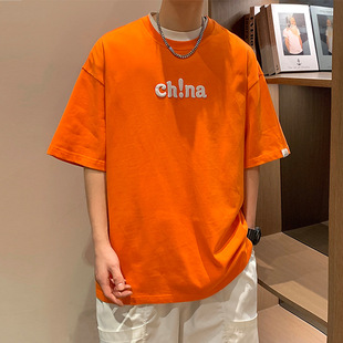 2023春季日系纯色简约基础款套头圆领毛衣男休闲宽松长袖针织衫男详情9