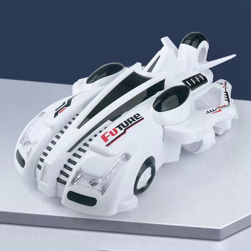 Electric omnidirectional stunt transformation car, 360-degree rotating automatic transformation aircraft, future concept car, festival lantern pic 3