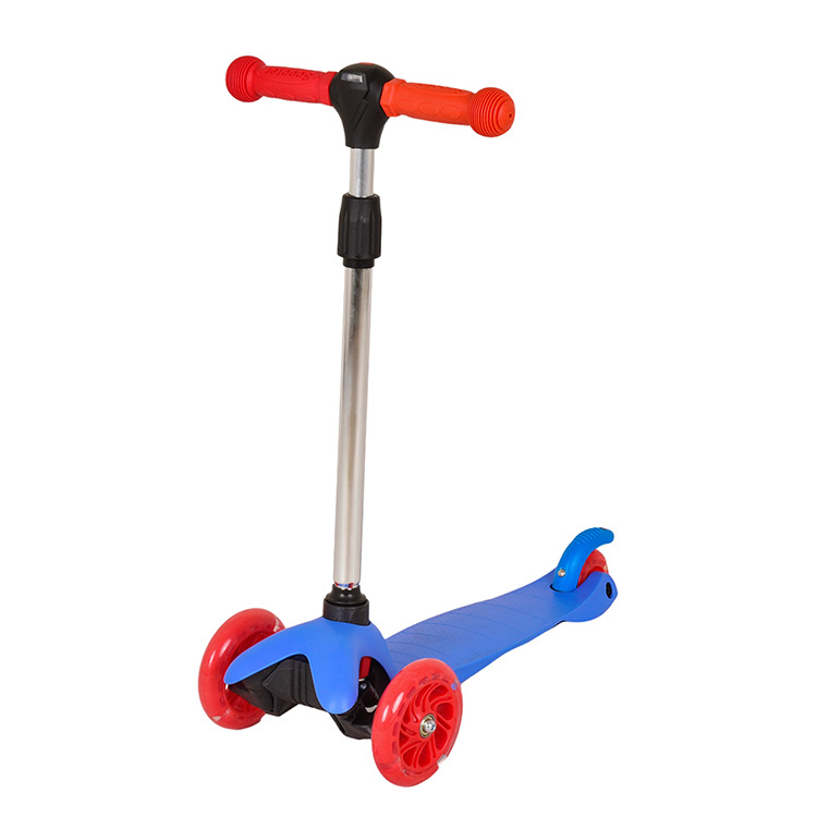 2024新款小米糕可折叠可升降带LED灯三档调节灯光调节高度滑板车详情11