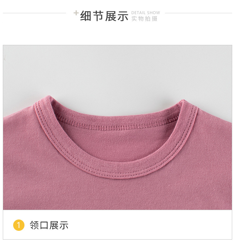 27home跨境童装货源儿童短袖T恤 2024夏季新款女宝宝衣服一件代发详情6
