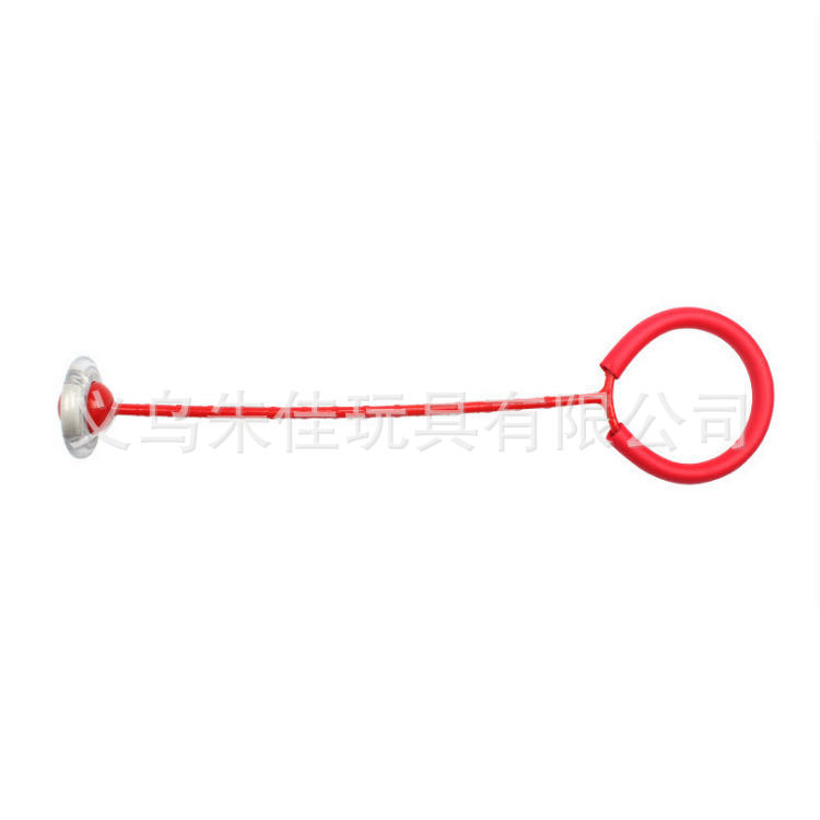 地摊热销儿童健身玩具闪光跳炫舞跳跳环带灯七彩蹦蹦球闪光跳跳球详情19