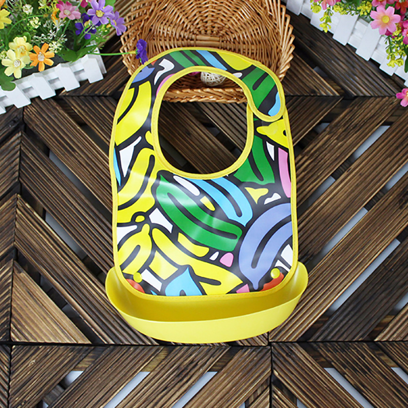 OEM定制分体防水食饭兜婴儿童宝宝围兜口水巾围嘴可拆卸立体两用详情13