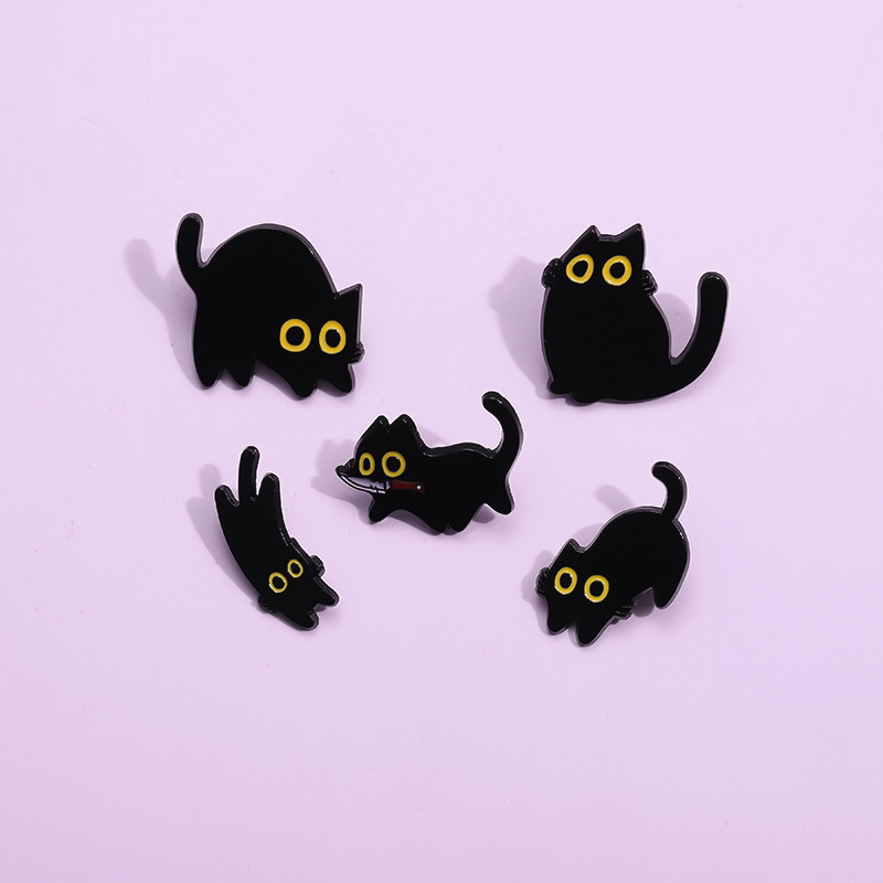 黑猫主题胸针 个性创意配饰 其他分类收藏品 时尚装饰品 独特设计礼品详情19