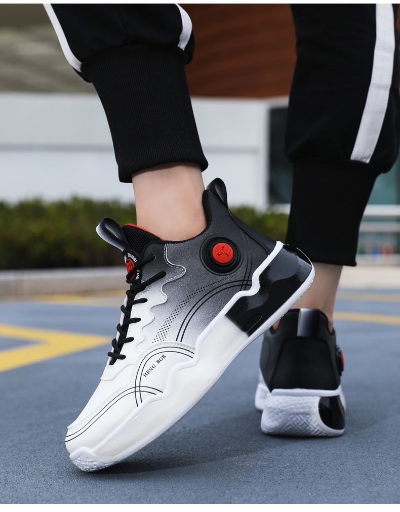 新款秋冬初中学生球鞋青少年跑步运动鞋男士潮流百搭运动篮球鞋详情28