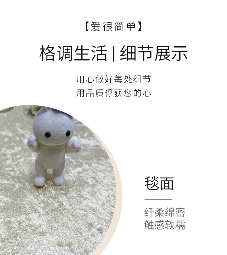 北欧风地毯地垫床边地毯入户门垫脚垫满铺客厅地毯 家用地毯地垫详情2
