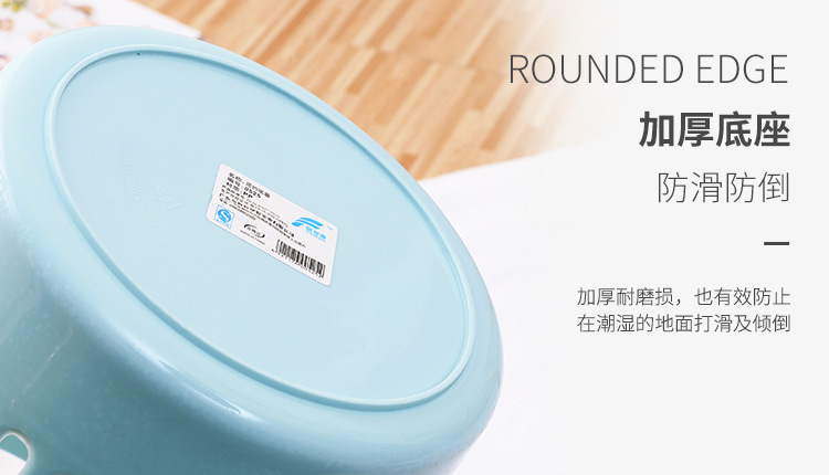 厂家直销 厨房家用垃圾桶 客厅厕所批发无盖纸篓0525塑料收纳筒详情10