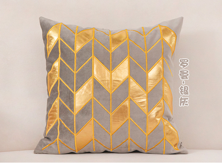 Tongyuan Company offers wholesale gifts, including office sofas, Dutch fleece gold-embossed pillowcases, and car lumbar supports pic 12