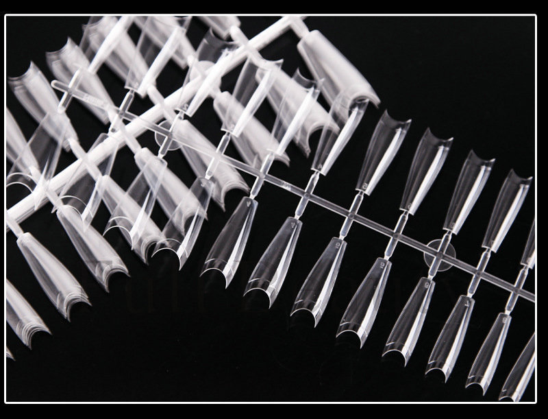 Cross-border new nail nail plate box set, thin and seamless, 240 pieces T-shaped ballet type false nail extension plates pic 28