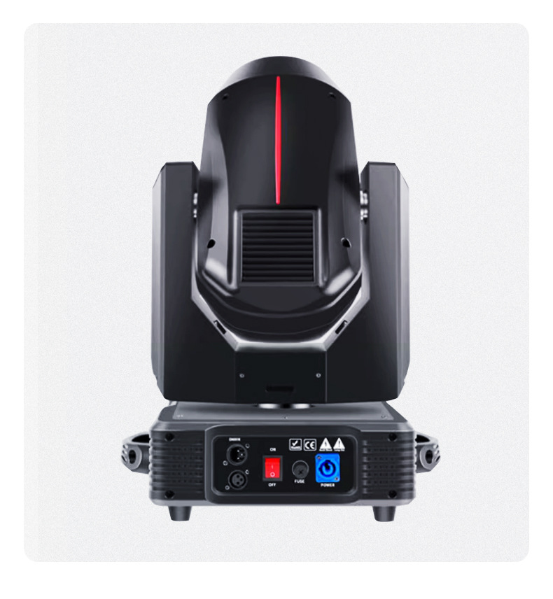 驰娅380w光束灯旋转摇头灯 晚会婚庆舞台酒吧KTV清吧高楼地标灯光详情27