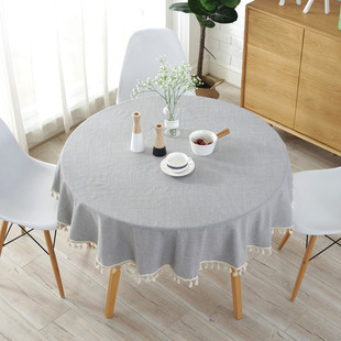 American country-style handcrafted crochet tassel tablecloth with geometric rhombus-shaped hollowed-out decorative fabric as a shooting prop pic 8