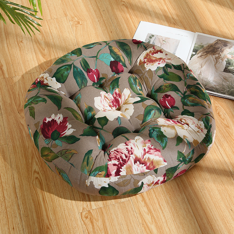 波西米亚民族风圆形大坐垫飘窗榻榻米坐垫客厅沙发地板打坐垫详情22