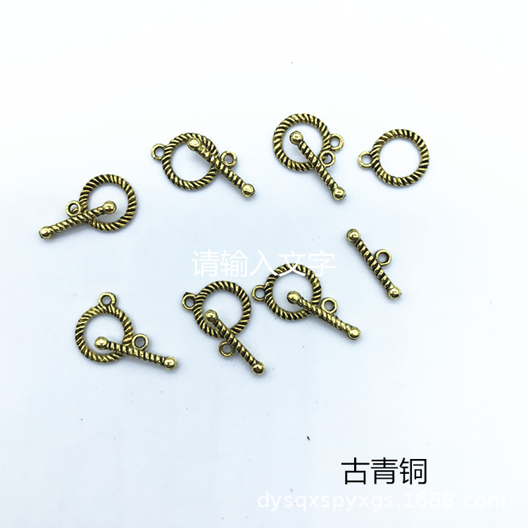 DIY alloy retro OT buckle necklace bracelet connection buckle accessories factory direct sales in multiple colors available pic 5