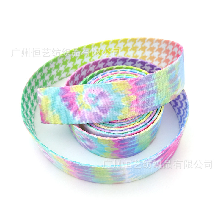 加厚涤纶热转印彩色织带