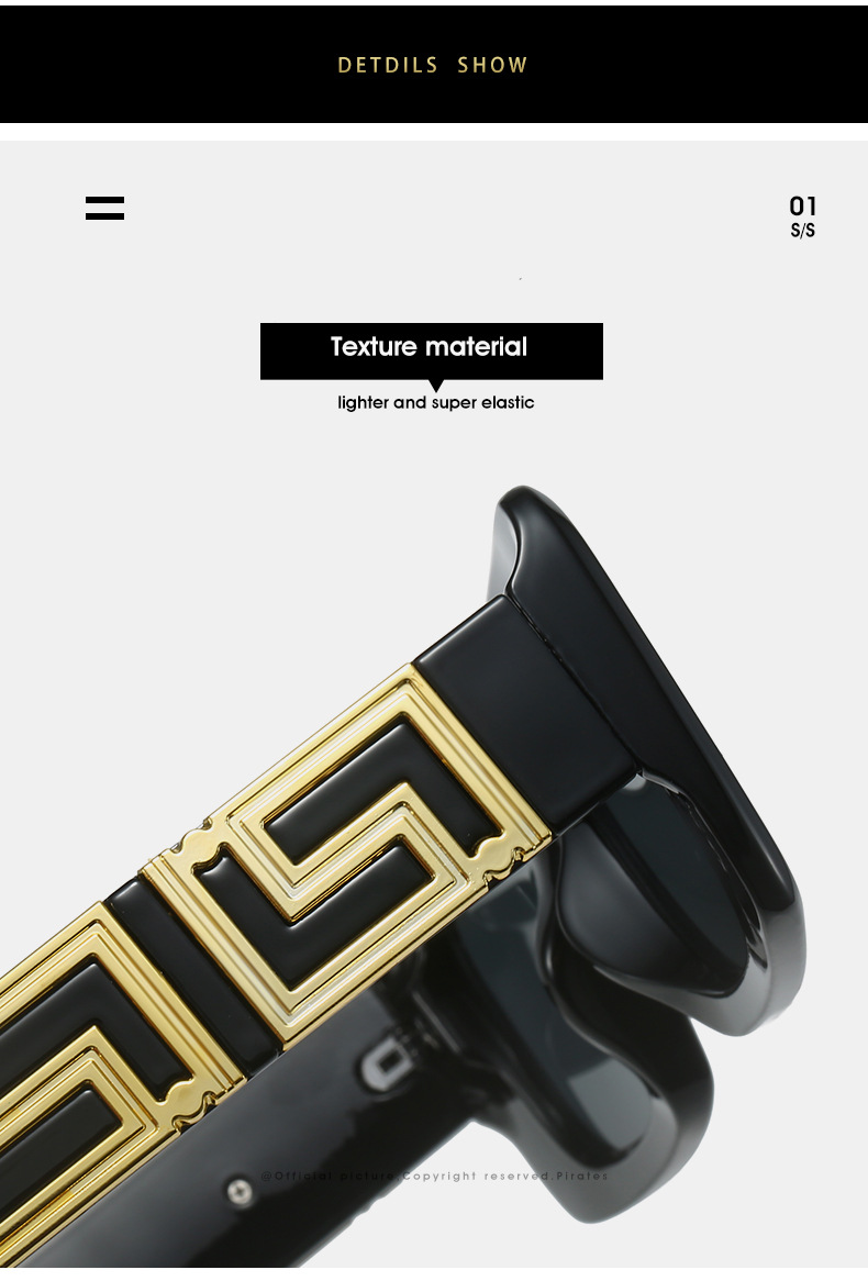 2023跨境新款方框太阳镜 欧美时尚简约品牌设计师百搭街拍墨镜女详情13