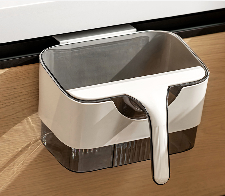 厨房垃圾桶壁挂式家用带刮板厨房餐桌酒店清洁工具橱柜门挂式专用详情17