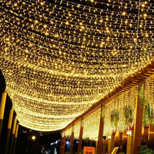 太阳能许愿球窗帘灯led灯串彩灯闪灯露营氛围灯户外庭院阳台装饰详情26