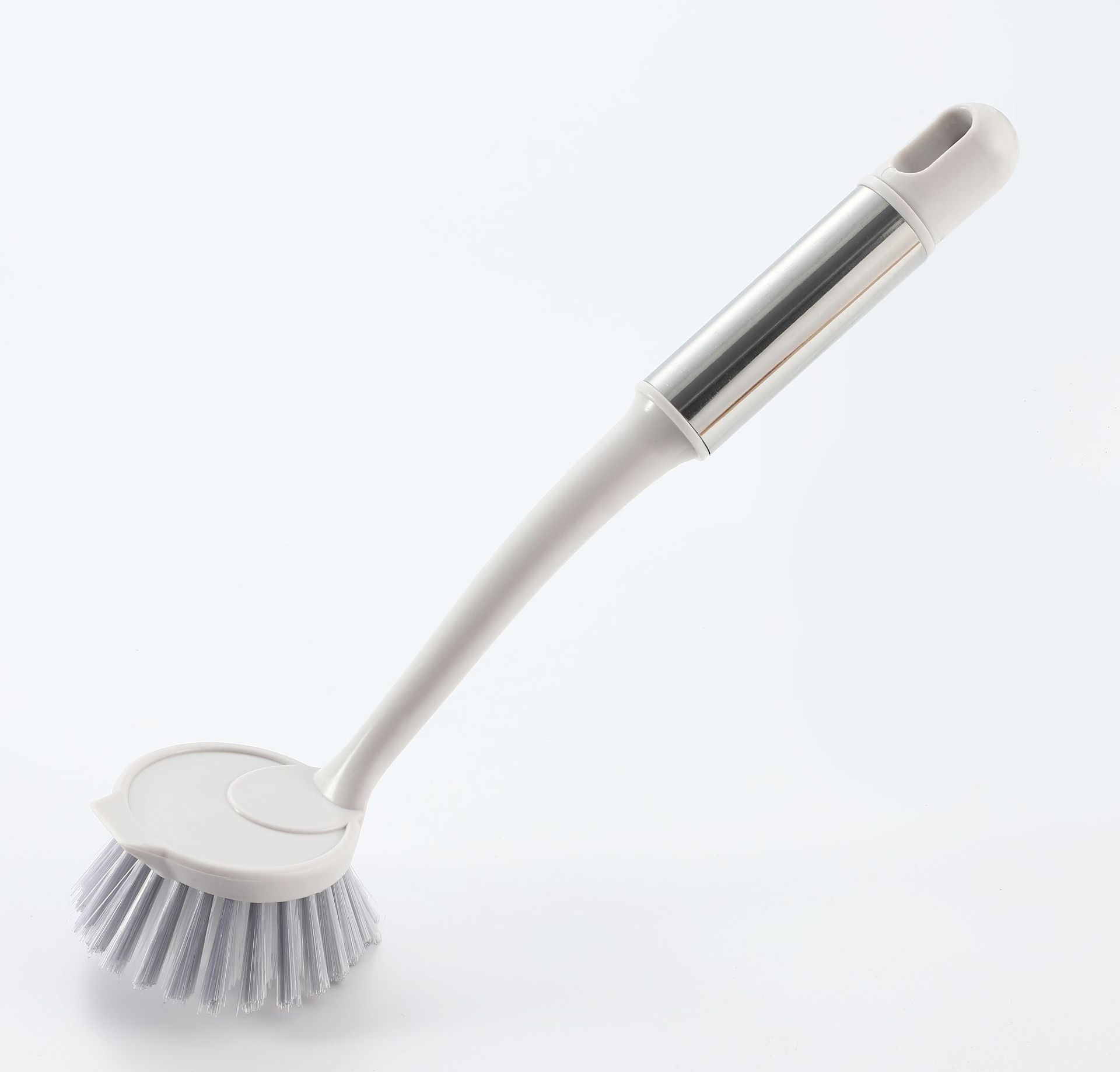 Wholesale of wall-mounted cleaning dishwashing brushes and kitchen plastic pot washing brushes pic 1