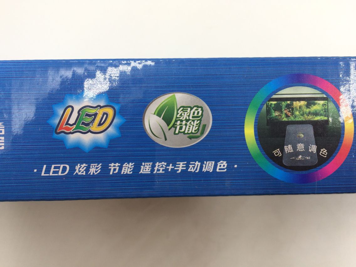 Fish tank light, aquarium LED colorful bubble light, diving aquarium light, blue seven-color slow-flashing oxygen-increasing bubble strip pic 39
