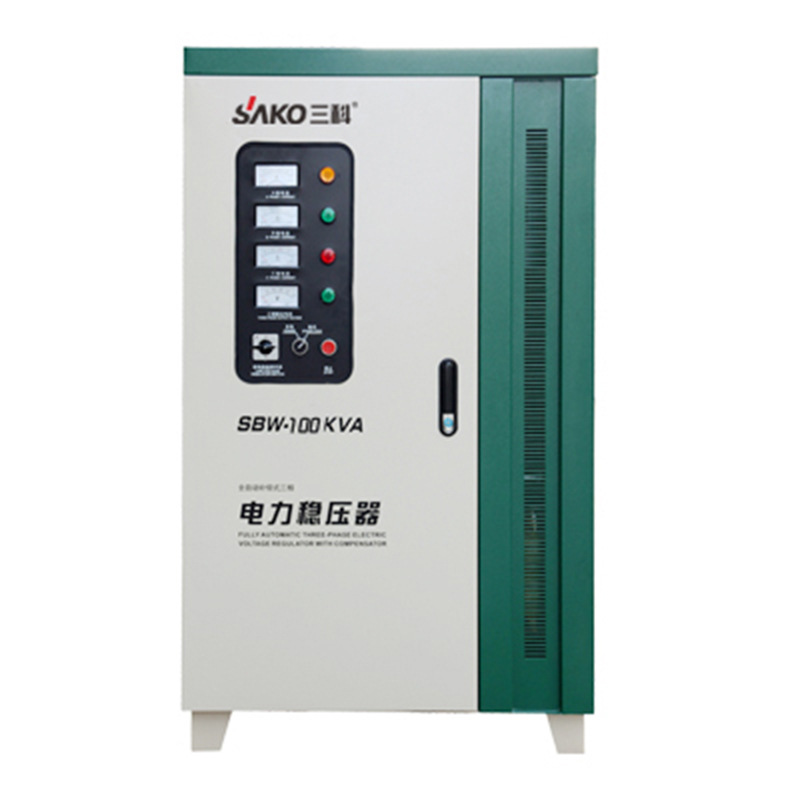 The SBW-20-2000KVA three-phase voltage stabilizing power supply for hospitals and schools can only be a high-power compensating voltage stabilizing power supply of 380V pic 2