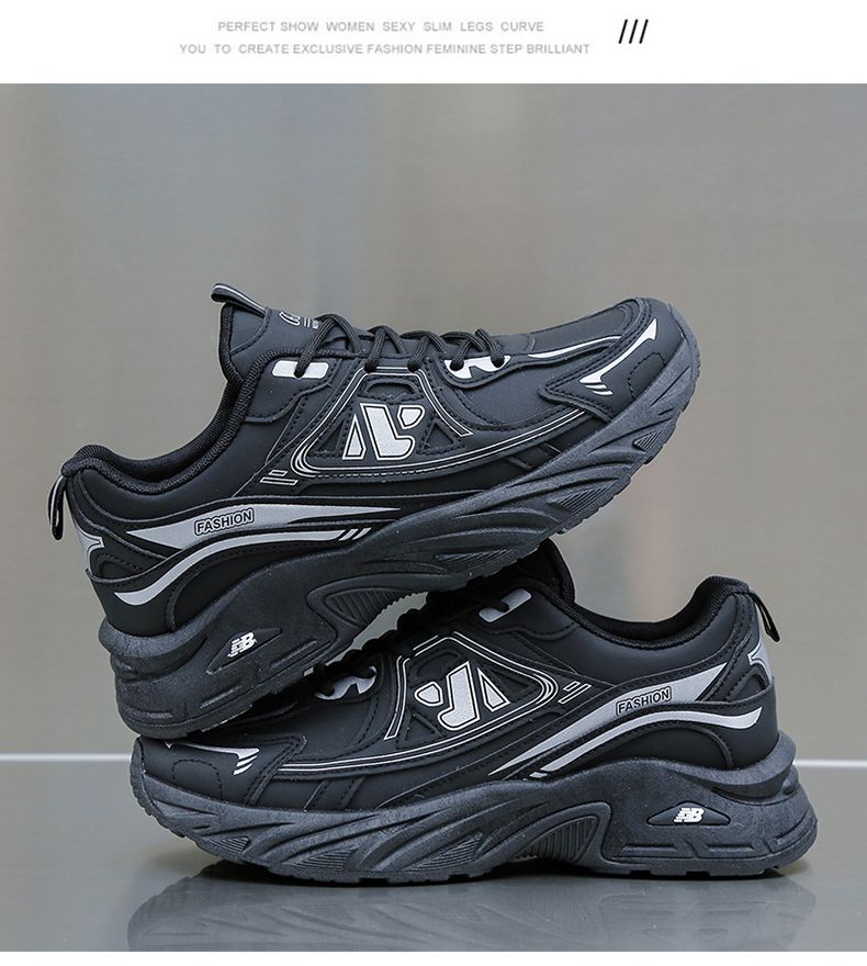 2024秋季开学季休闲运动男鞋老爹鞋子防臭网面透气高颜值跑步鞋男详情19