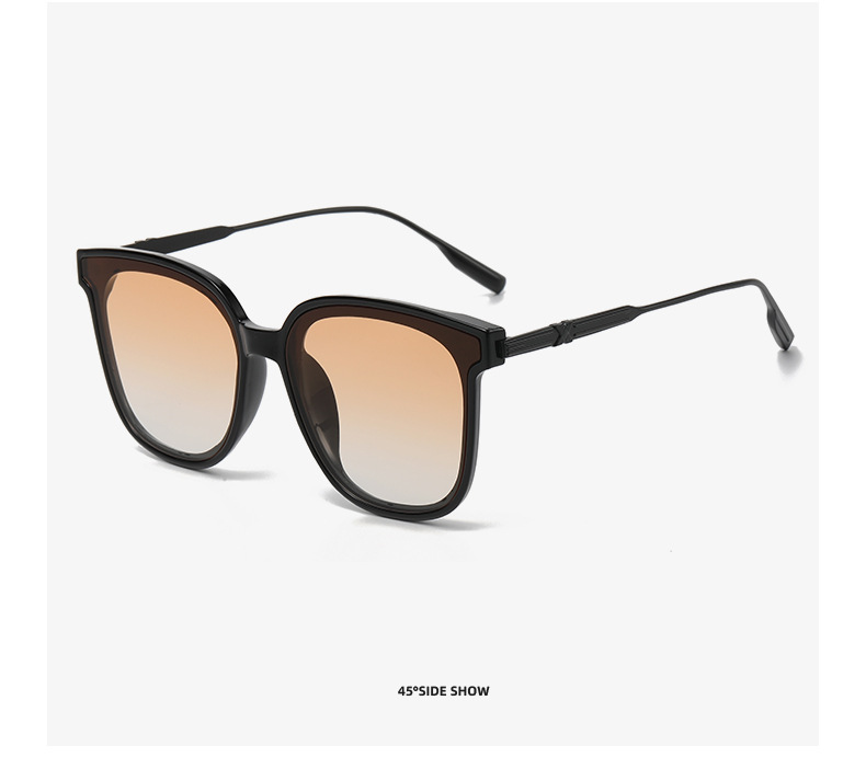 gm墨镜男潮复古韩版网红同款太阳镜茶色高级感ins防紫外线眼镜详情17