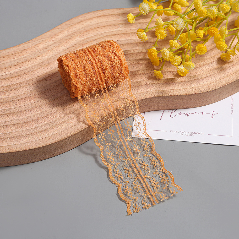 133-2A in-stock color non-elastic lace trim handicrafts, doll clothing, scarves, sleeves, accessories, DIY clothing pic 54