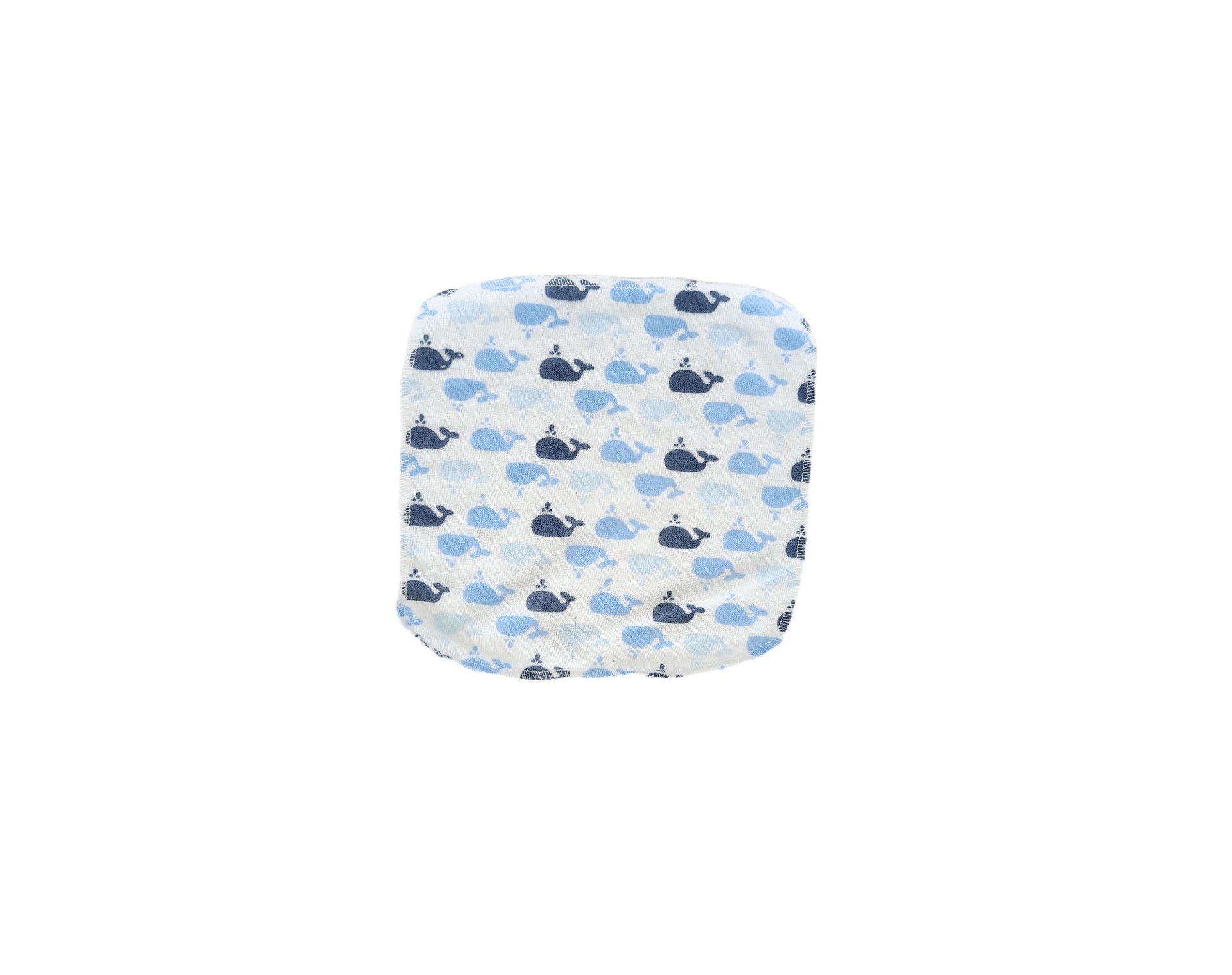 婴幼儿方巾口水巾汗巾超软男女宝款12pcs一包多重花形随机配详情12