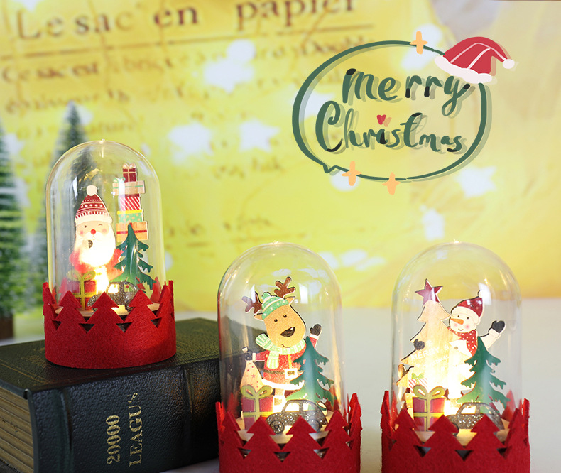 New cross-border Christmas decorations, mini Santa Claus covers, creative Christmas gifts, tabletop ornaments pic 1