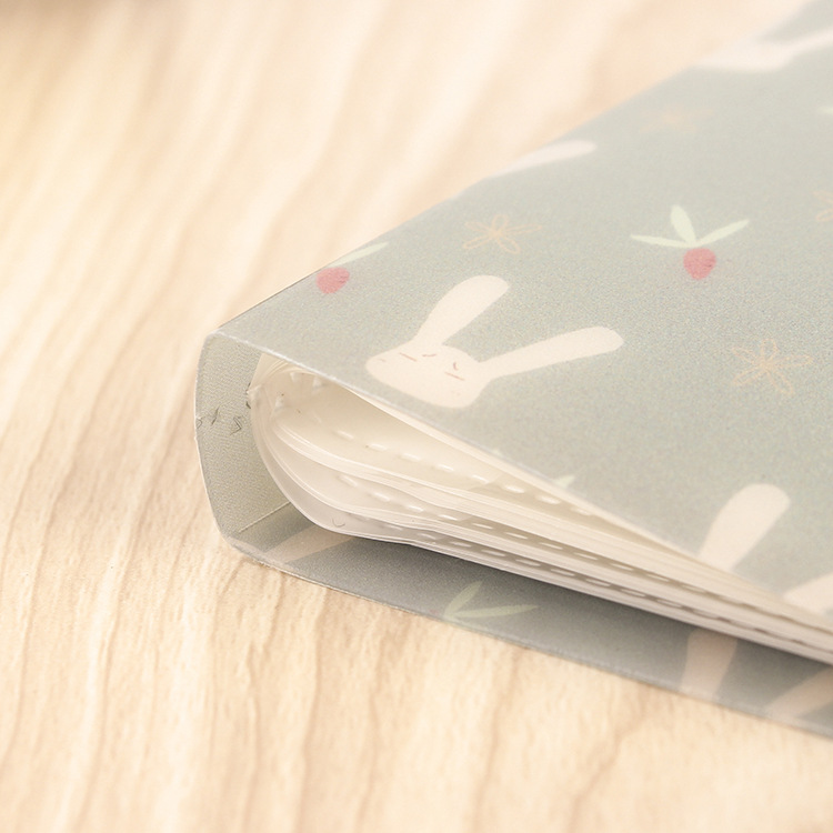 Custom-made wholesale of multi-layer student pp file bags in fruit color with 96 slots and business card holders with logo printing pic 18