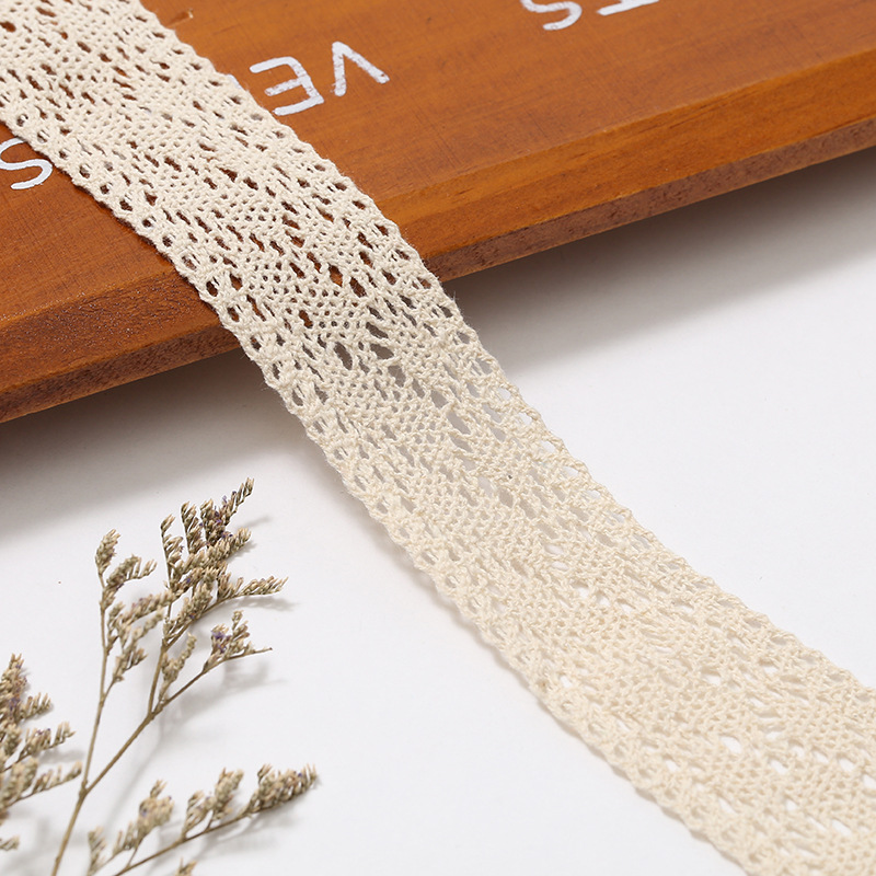 Factory direct supply of new woven sofas, curtains, tablecloths, hollowed-out lace, clothing and hat accessories, cotton thread accessories wholesale pic 11