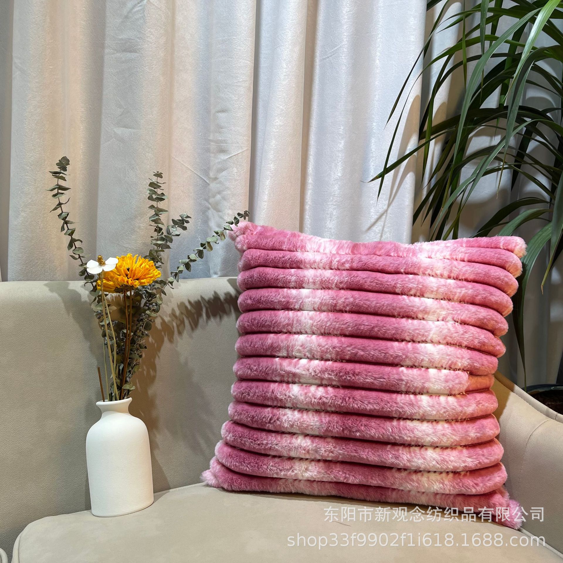 New plain short plush cushion cover, corn kernel pillow cover, short plush cushion, red pillow cover wholesale pic 15