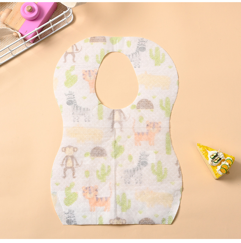 婴儿一次性口水巾儿童吃饭围嘴 婴儿母婴用品 批发儿童口水兜详情7