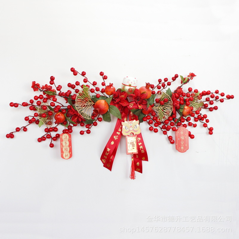 New Year decorations, festive wall-hung gifts, Lantern Festival housewarming items, Spring Festival wall decorations, New Year ornaments pic 8