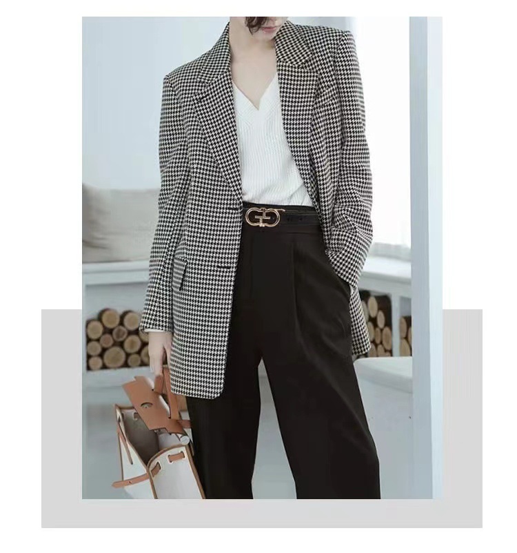 皮带女士真皮韩版百搭休闲自动扣水钻装饰细腰带女韩版学生裤带详情3