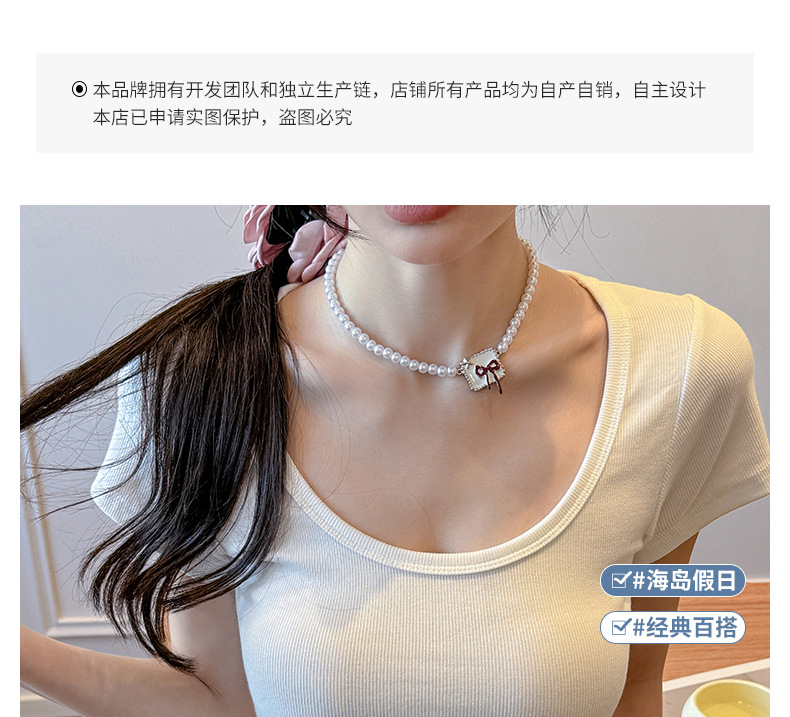 螺纹大圆领正肩短袖t恤女式夏季内搭显瘦高级感纯欲T恤上衣打底衫详情1