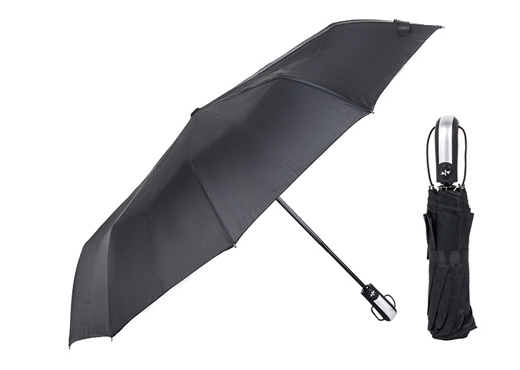 Creative 10-bone fully automatic umbrella advertising gift umbrella, reinforced all-weather business umbrella manufacturer pic 16