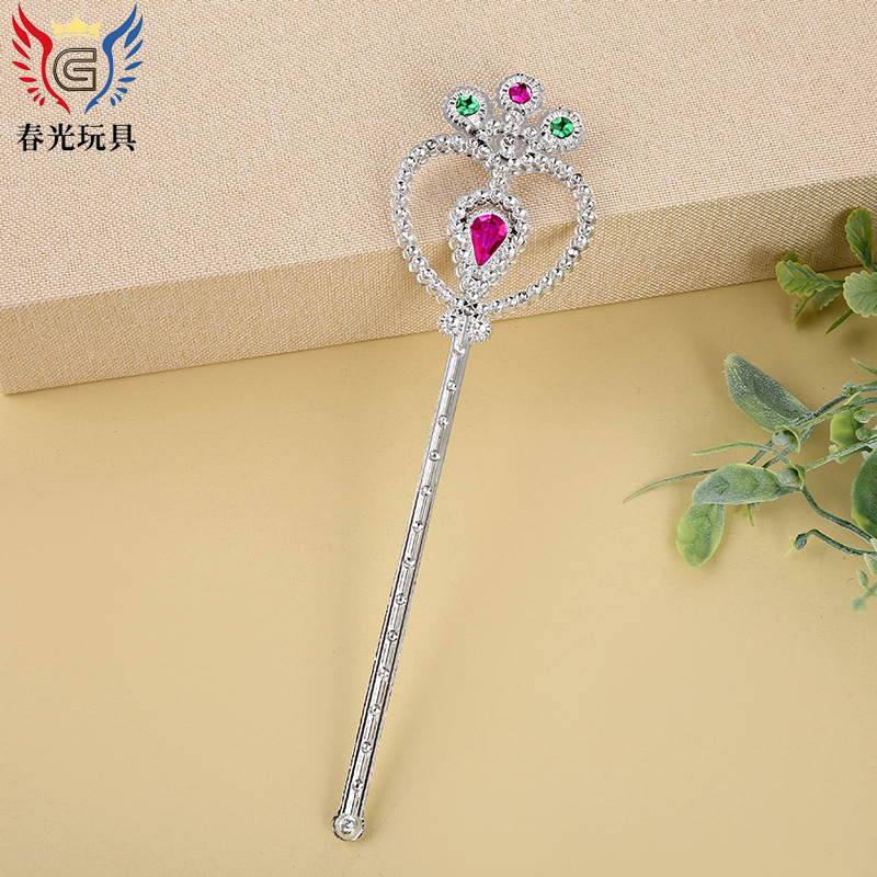 Factory direct sales of Frozen Fairy Magic Wand, Christmas Party Magic wand and scepter wholesale customization pic 6