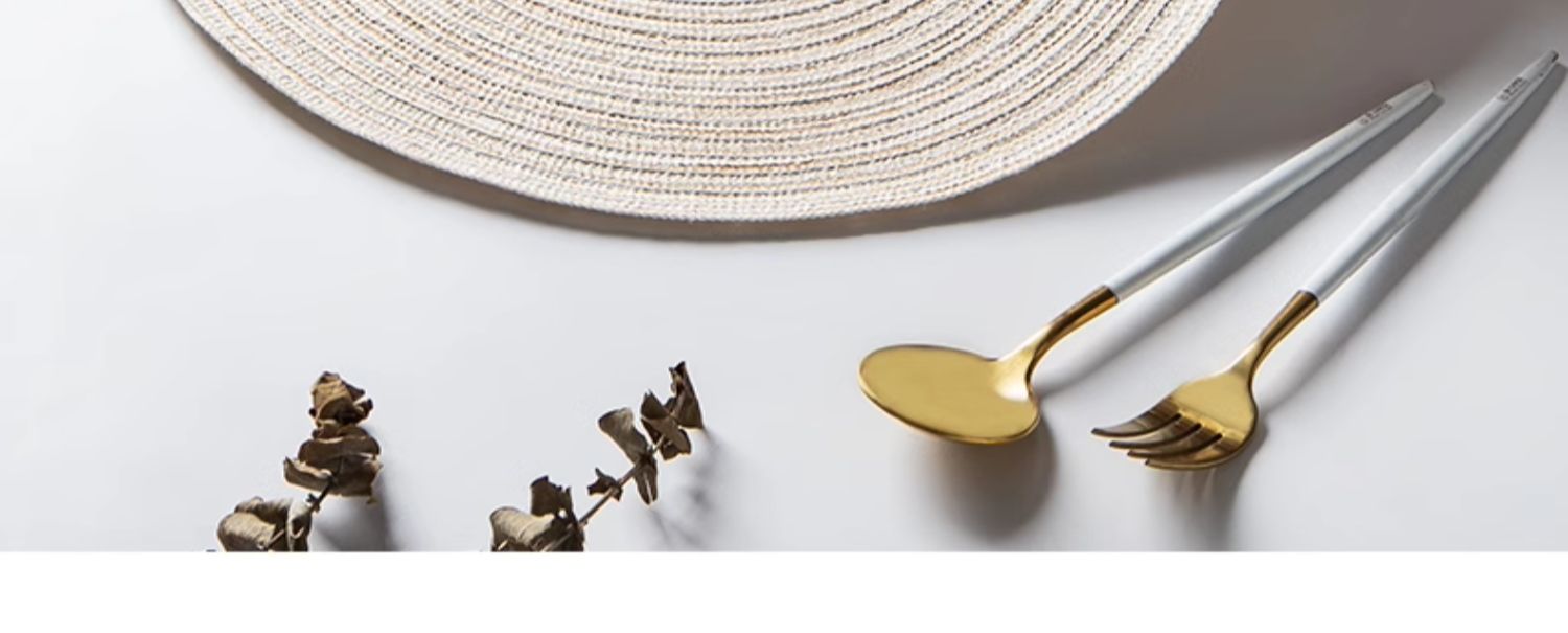 4片北欧ins风餐桌垫隔热垫家用西餐垫防烫茶杯垫圆形菜盘垫碗聂涅详情9