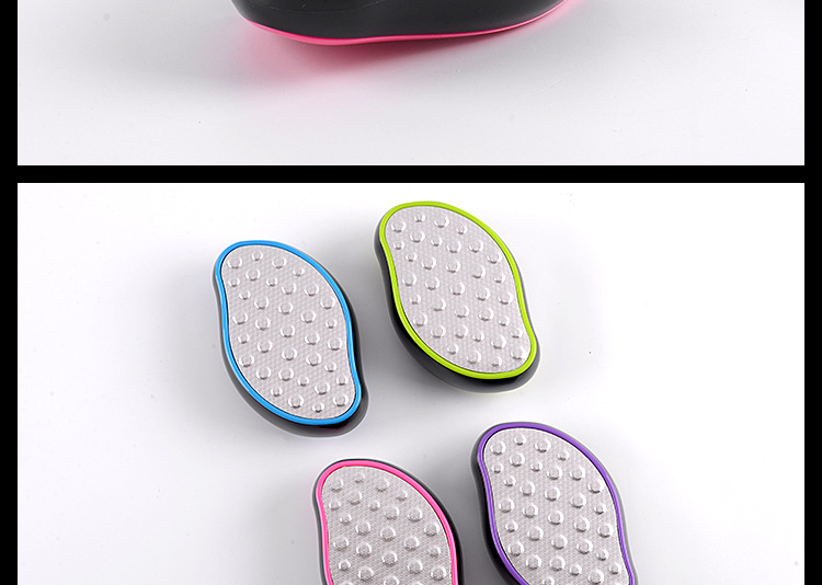 Removedor de pies de acero inoxidable para frotar la placa del pie exfoliante callosidad removedor de pies exfoliante para frotar la piedra del pie limas shanilak pic 13