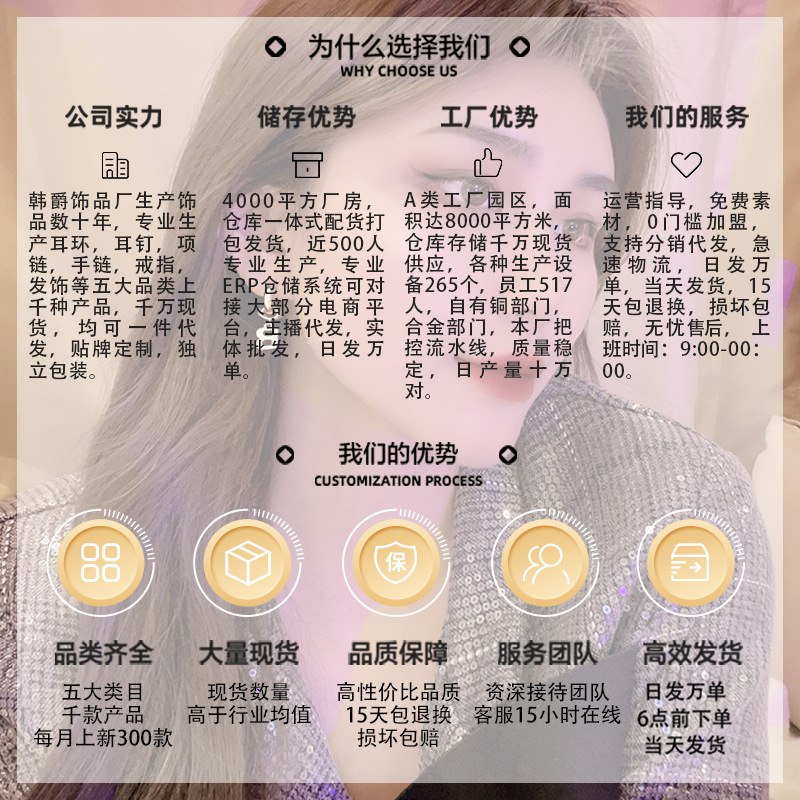 新年喜庆安可拉红色珠子耳钉女哑光拉丝几何形耳钉港风复工耳饰品详情14