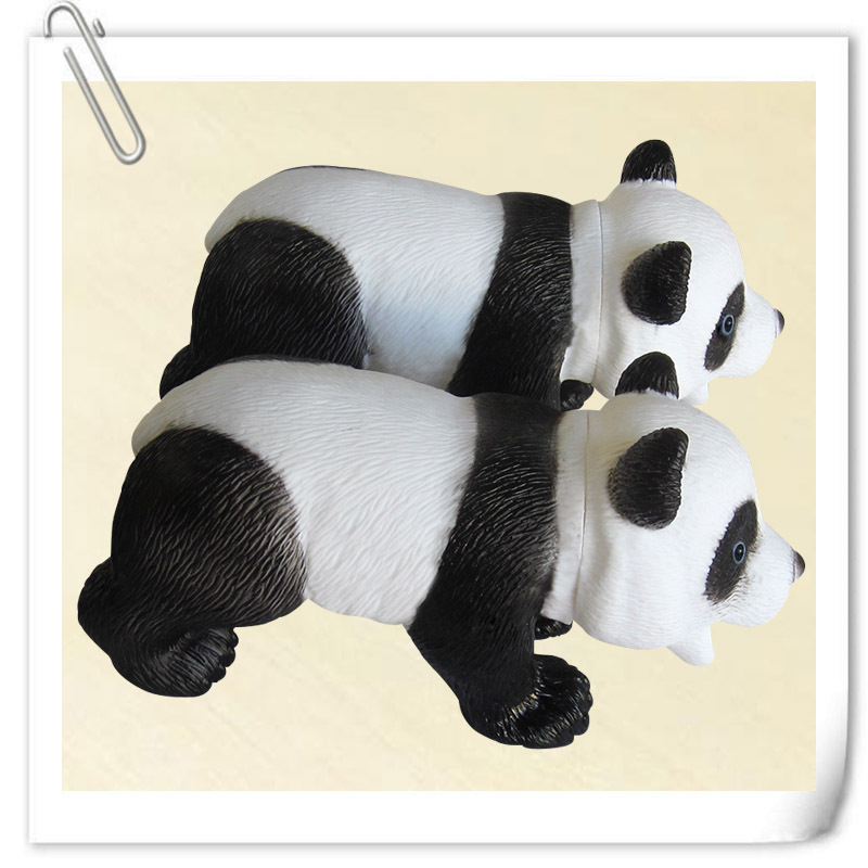 Pet vocal toy panda vinyl toy Dog, biting sound, grinding teeth, teasing and venting, screaming panda pic 4